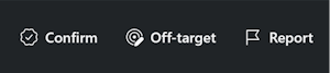 Screenshot that shows how to submit feedback on the prompt results in Security Copilot.