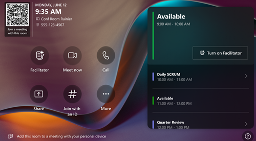 Screenshot of the invitation experience.