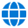 Global hyperlink blue 32