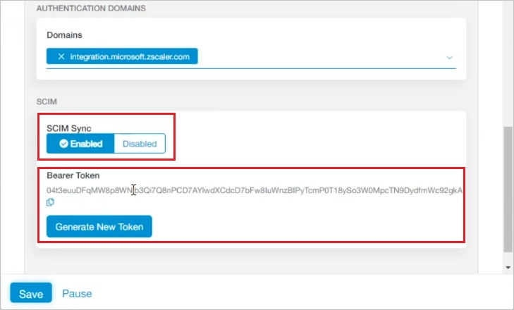 Screenshot of Zscaler Private Access (ZPA) Create Token.
