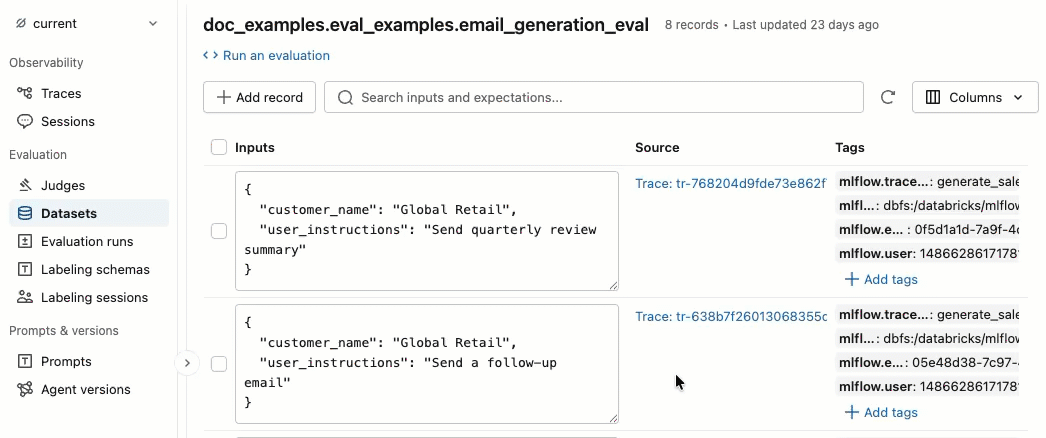 Edit tags in the UI.