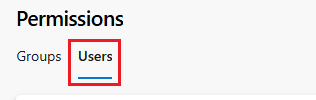Screenshot of verifying Azure DevOps project membership.