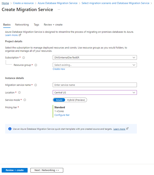 Screenshot of a Select Configure Tier.