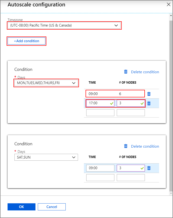 Enable worker node schedule-based creation.