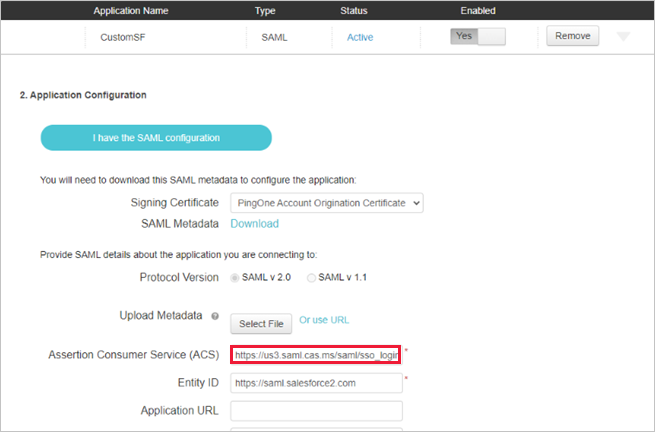 Replace ACS in custom Salesforce app.