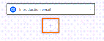 Screenshot of selecting the add option.