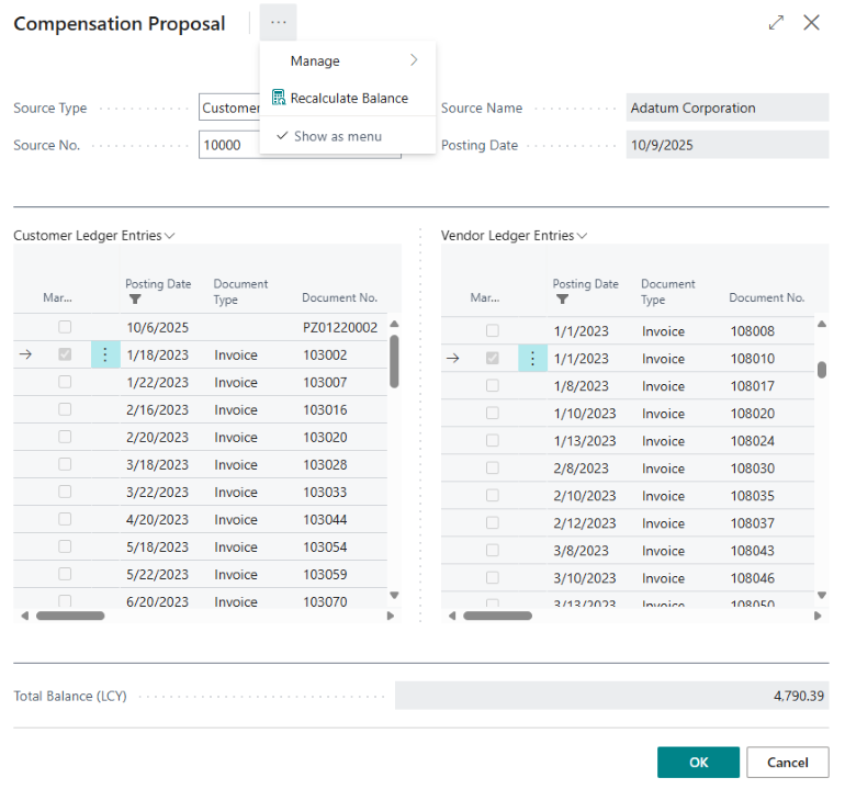 Compensation Proposal