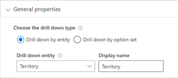 Select drill-down entity