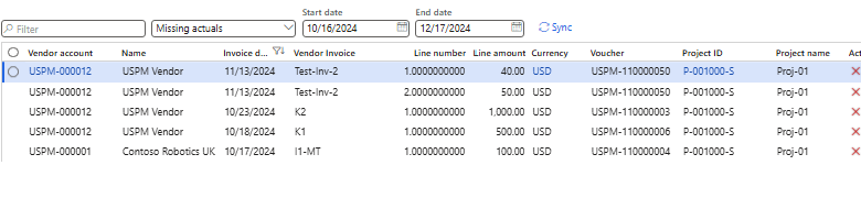 Screenshot of data reconciling postings in the finance and operations architecture versus Dataverse. Screenshot of data reconciling postings in the finance and operations architecture versus Dataverse.