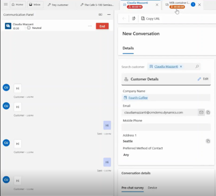 Showing multiple SLA live conversation counter Showing multiple SLA live conversation counter