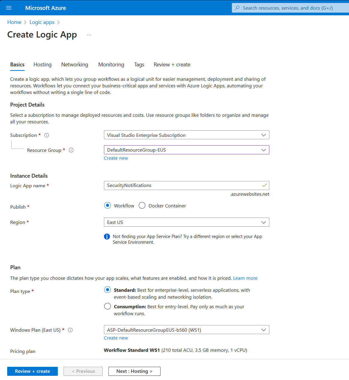 Screenshot of application name.