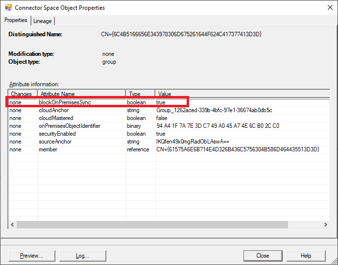 Screenshot of how to block data flow.