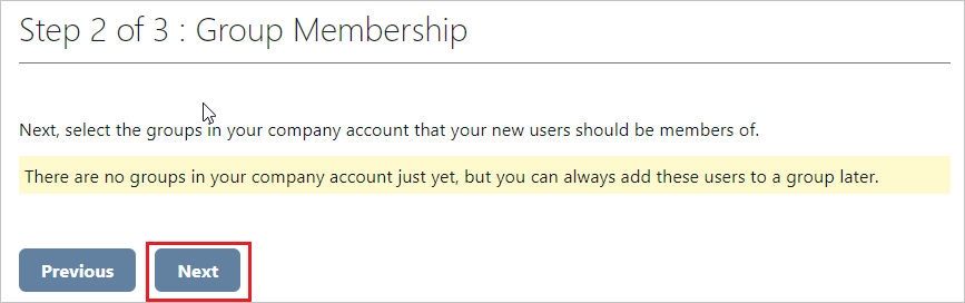 Group Membership