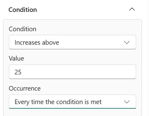 Screenshot showing average transit time rule detection chart for activator tutorial.