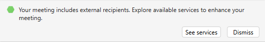 An insight message notification.