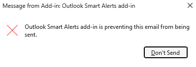 Default message shown in the Smart Alerts dialog when no custom error message is specified in the event.completed call.