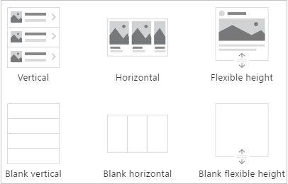 Add vertical gallery.