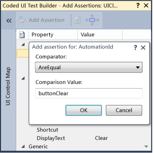 Coded UI test assertions