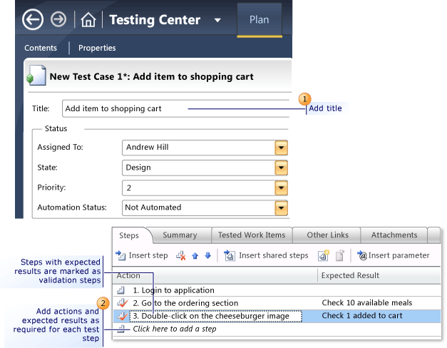 Create a Test Case