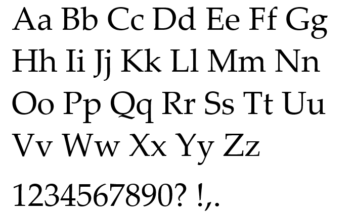 Palatino Linotype Regular