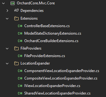 Solution Explorer with only files shown