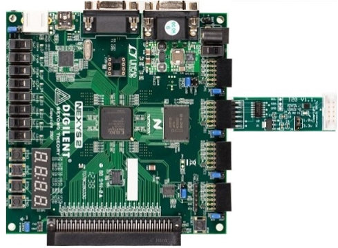 Picture of the MITT I2C hardware setup.