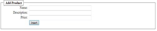 [Screenshot che mostra un modulo che verrà visualizzato nella pagina in un browser.]