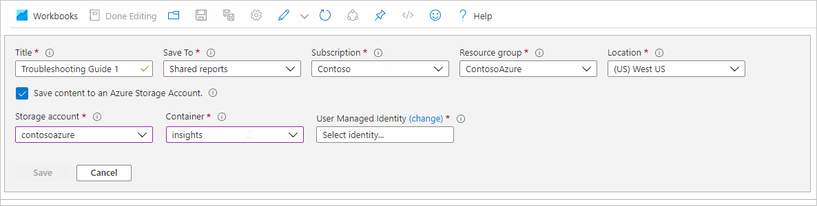 Screenshot che mostra la finestra di dialogo Salva con un'opzione di archiviazione.
