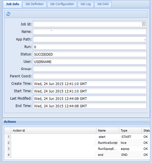 Informazioni sul processo apache Oozie di HDInsight.