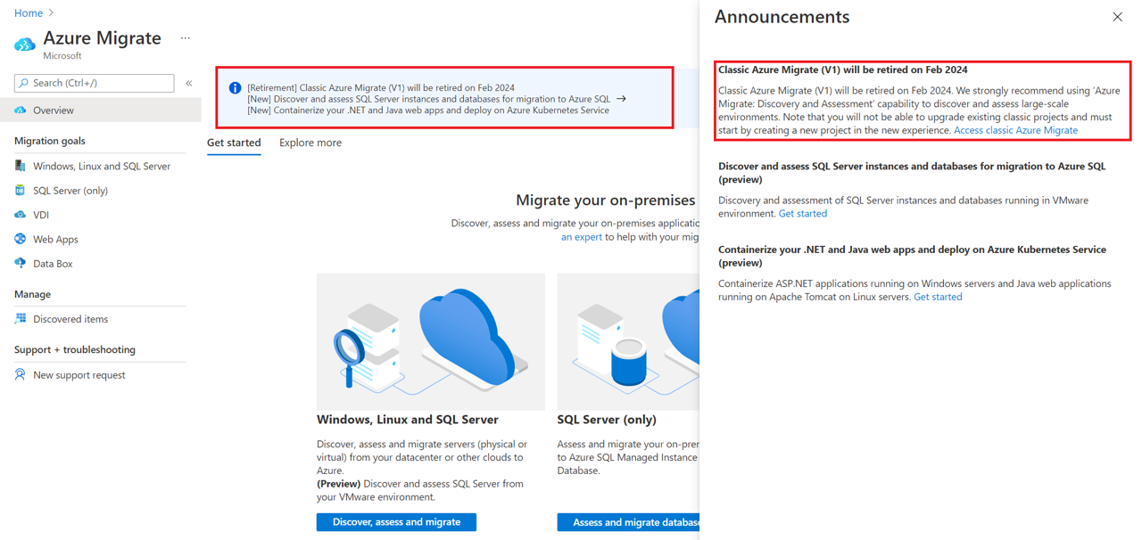 Screenshot per accedere a progetti già esistenti.