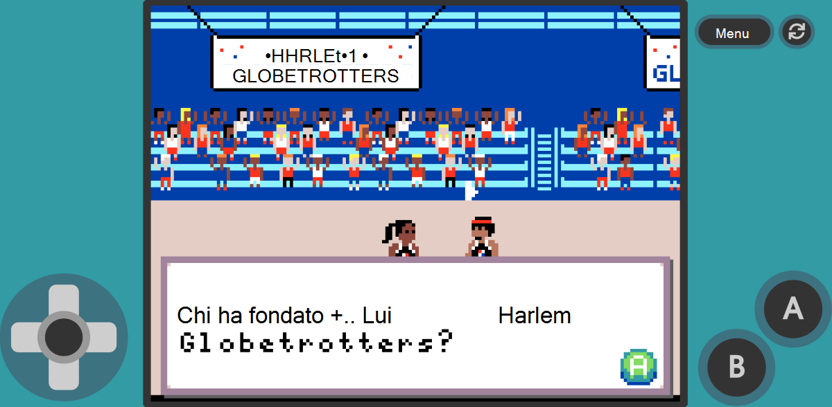 Screenshot della domanda dei codetrotter di Harlem.
