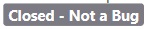 Closed - Non è uno stato di bug per la segnalazione di problemi in Developer Community