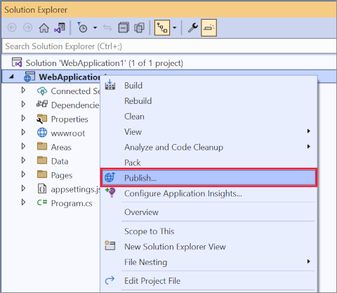 Контекстное меню открыто с выделенной ссылкой 