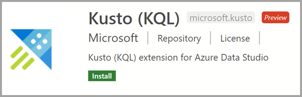 Kusto extension