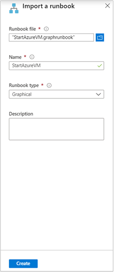 Импортировать Runbook