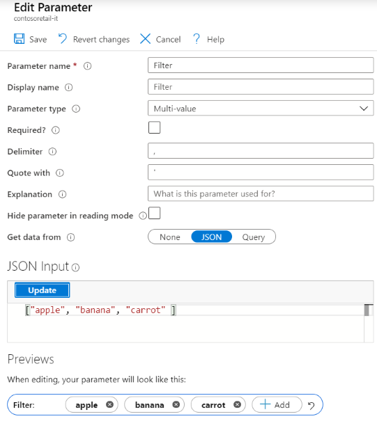 Screenshot that shows the creation of a dynamic dropdown in a workbook.