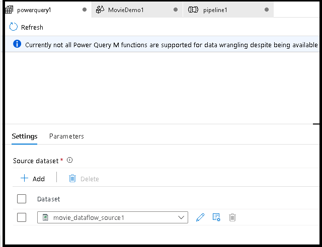 Источник Power Query.