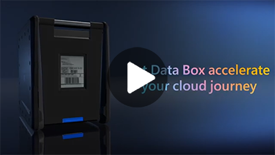 2-минутное демонстрационное видео, представляющее Azure Data Box, нажмите, чтобы воспроизвести!