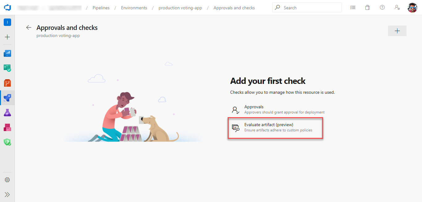 Добавьте проверку оценки артефакта.