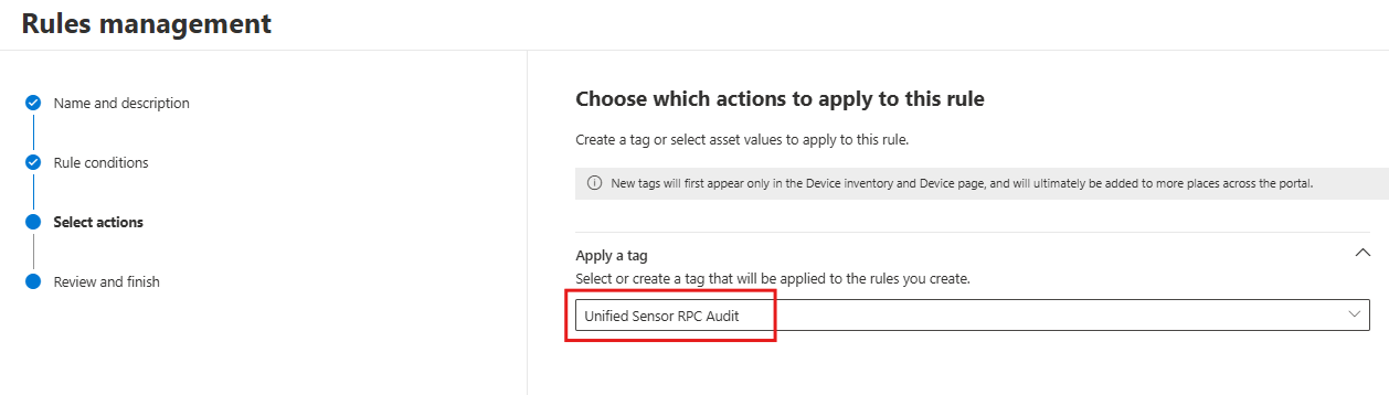 Снимок экрана: тег конфигурации.