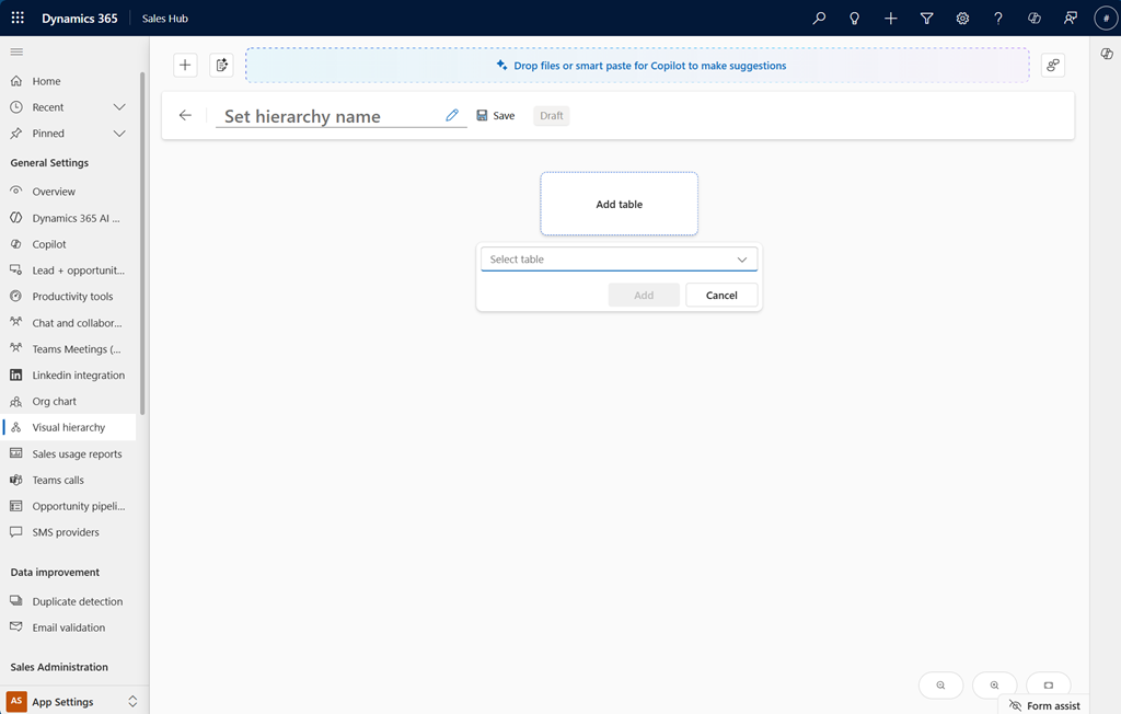 Снимок экрана: выбор параметра 