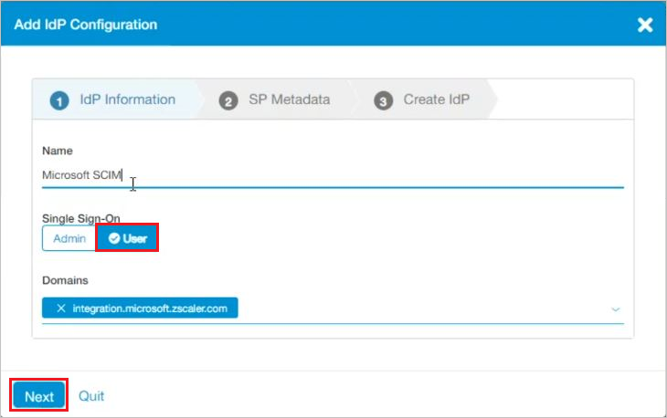 Zscaler Private Access (ZPA) — добавление IdP