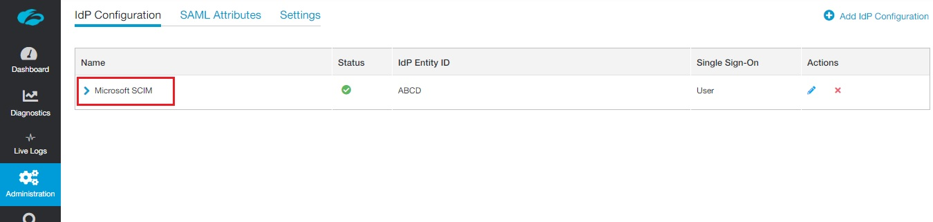 Zscaler Private Access (ZPA) IdP Name