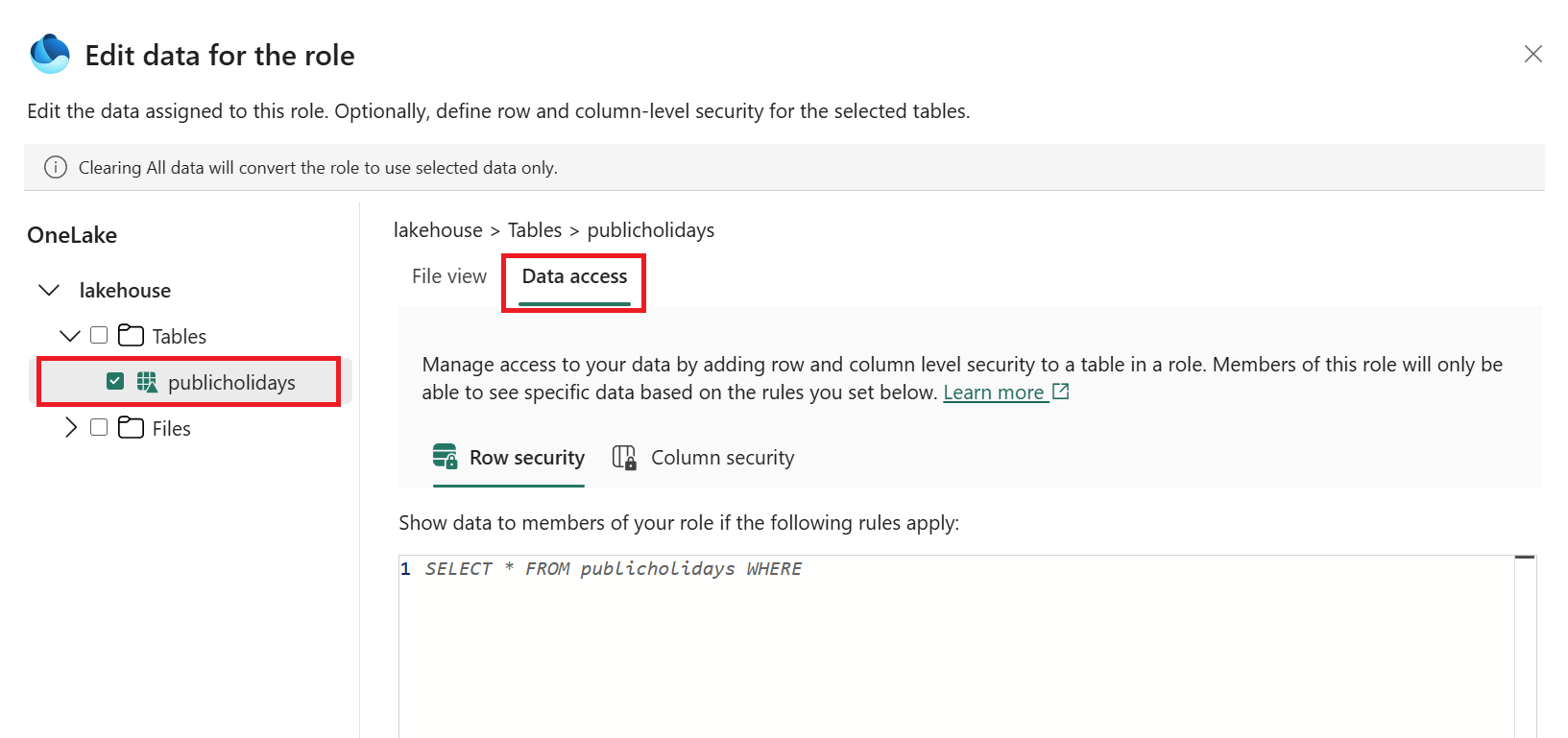 Снимок экрана: параметр 