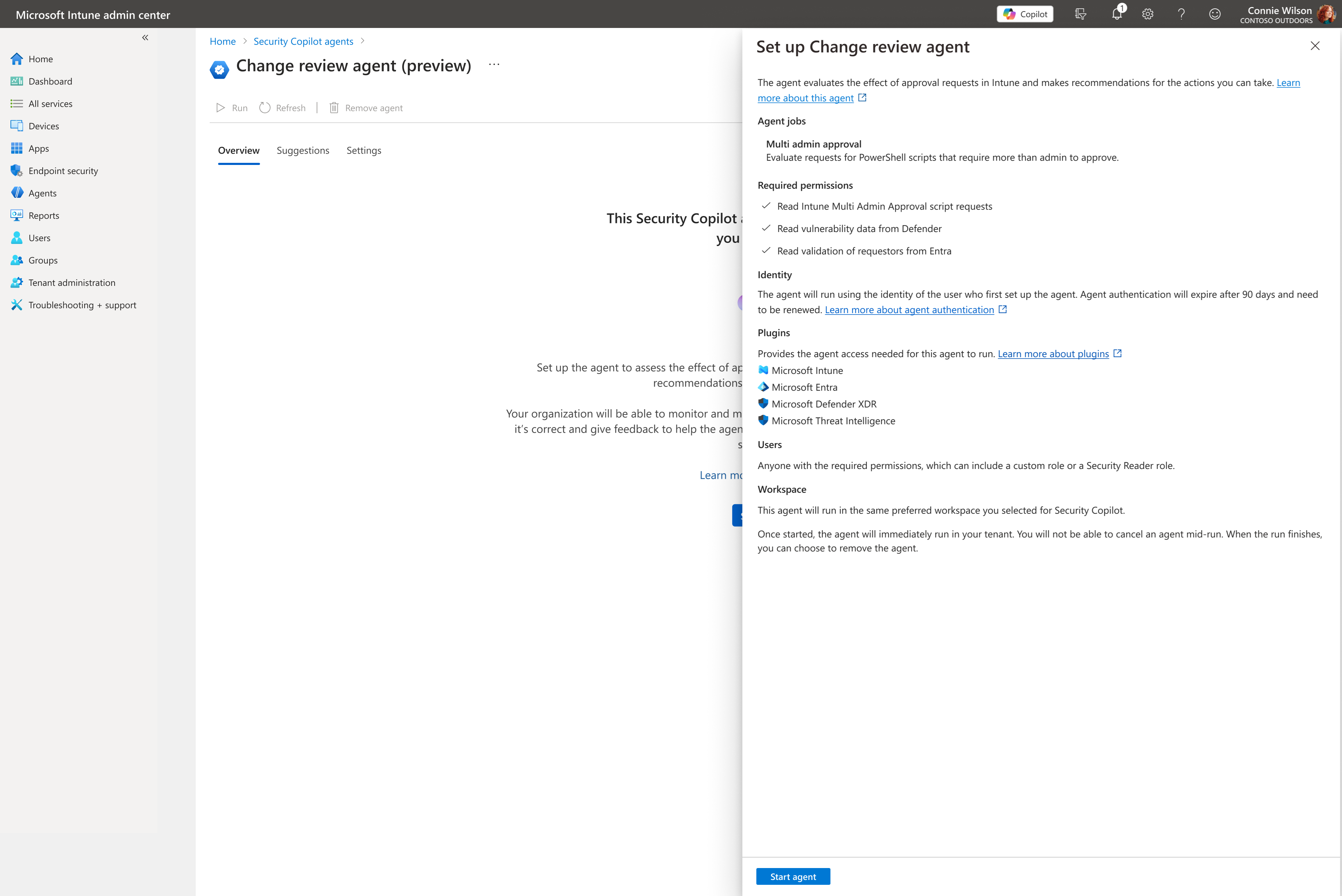 Снимок экрана: панель 