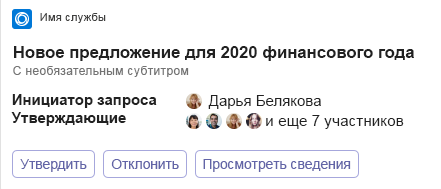 Пример адаптивной карточки людей на мобильном устройстве.