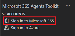 Снимок экрана: место входа в Microsoft 365 и Azure.