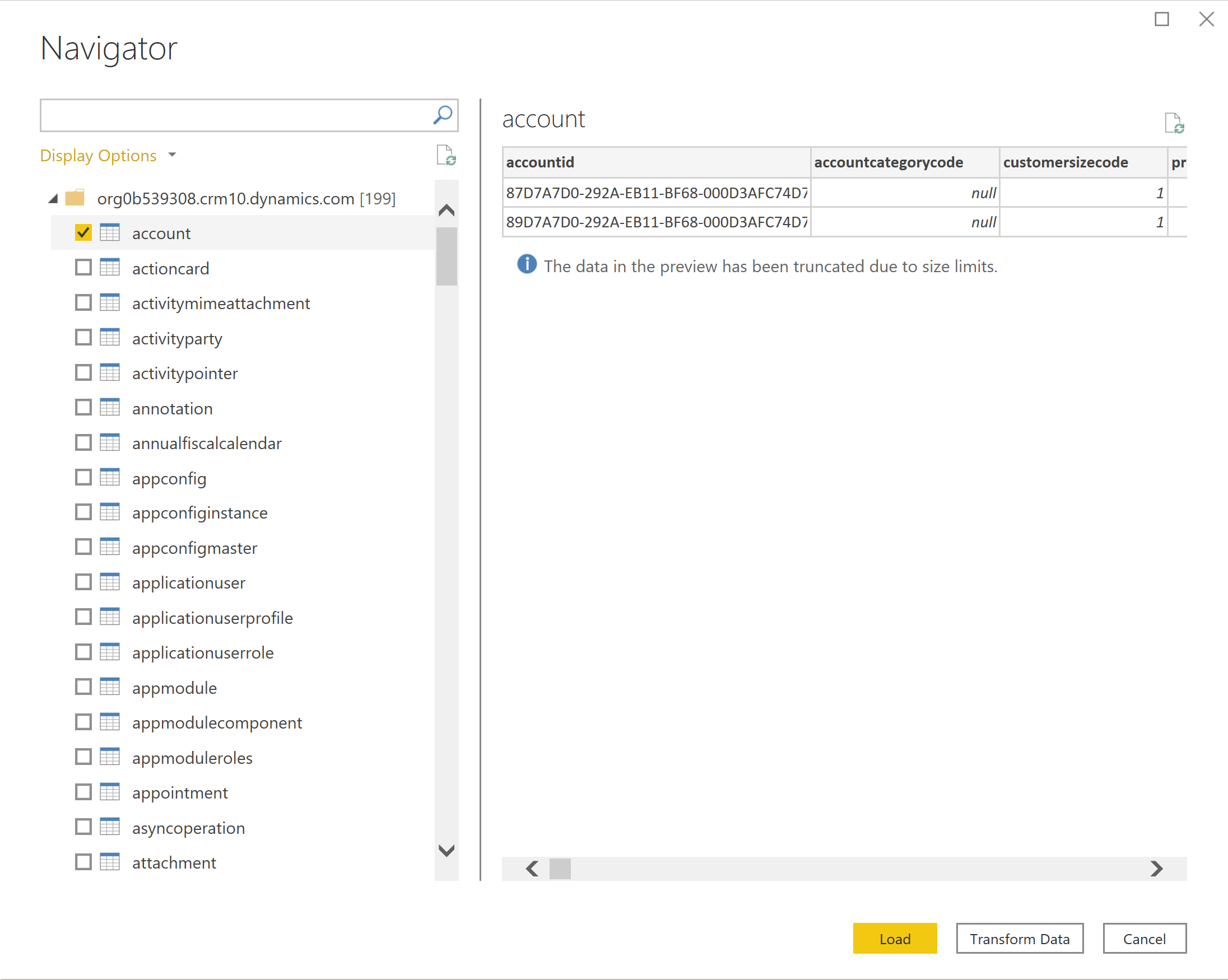 Показан пример строк таблицы.