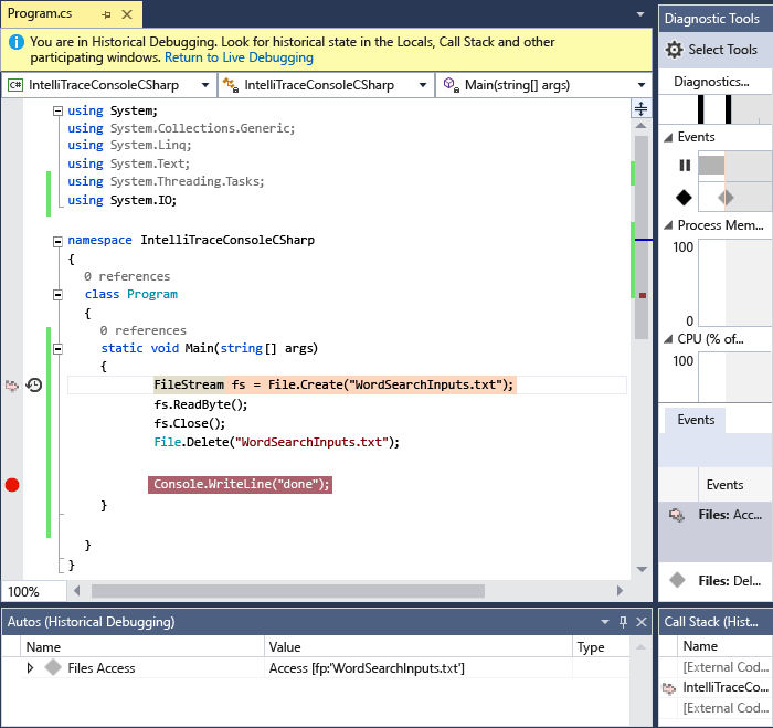 HistoricalDebugging-Update1 HistoricalDebugging-Update1