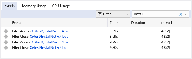 DiagnosticsEventSearch DiagnosticsEventSearch